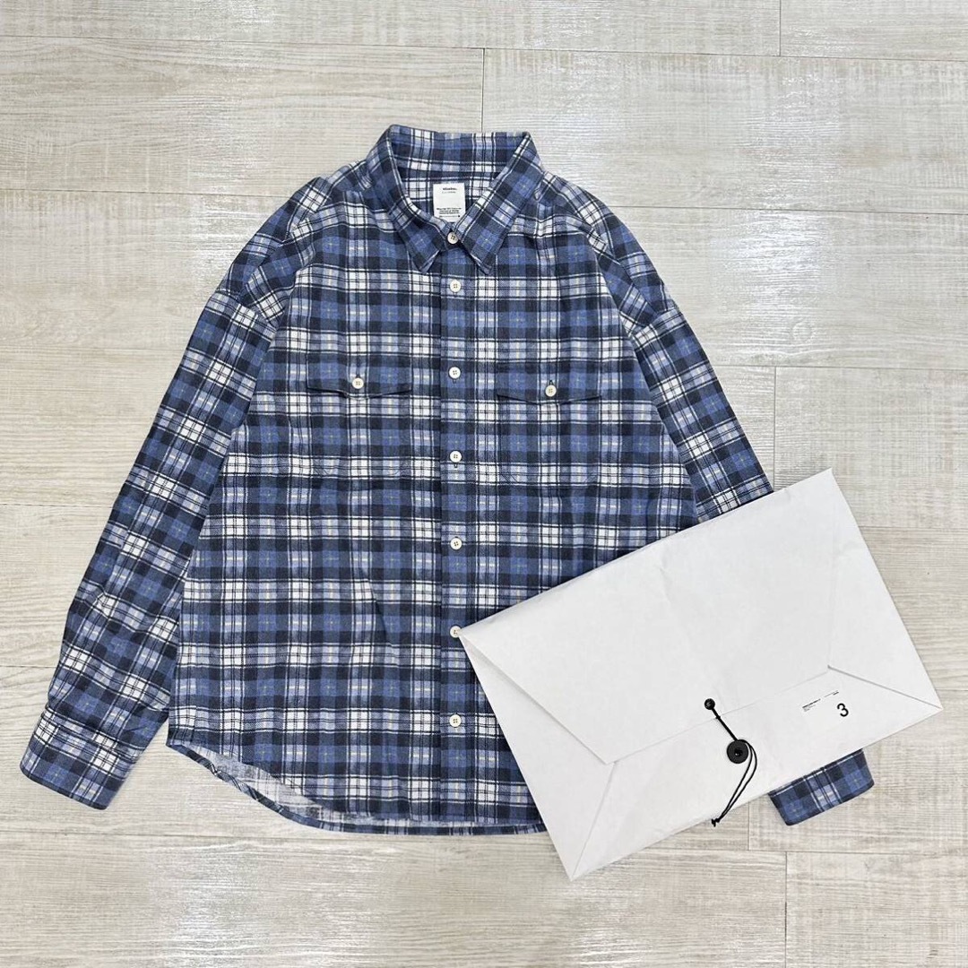 VISVIM】23SS PIONEER KHADI CHECK L/S シャツ - シャツ