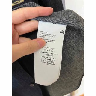 Maison Martin Margiela - メゾンマルジェラ ステッチ デニムシャツ の