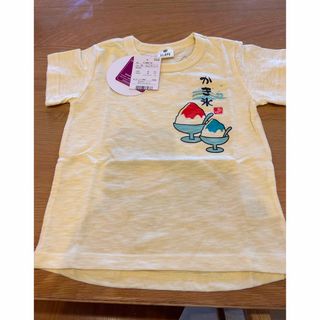 シシュノン(SiShuNon)のかき氷プリントTシャツ　120㎝(Tシャツ/カットソー)