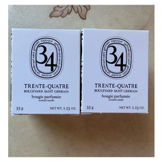 ディプティック(diptyque)のディプティック ミニキャンドル 35g サンジェルマン34  diptyque(キャンドル)