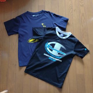 チャンピオン(Champion)のTシャツ　子供服　150　チャンピオン　ユニクロ　２枚セット　夏服(Tシャツ/カットソー)