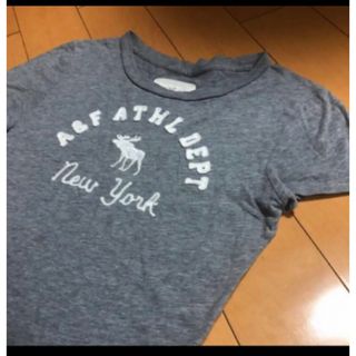 アバクロンビーアンドフィッチ(Abercrombie&Fitch)のアバクログレーＮＹストレッチコットンT(Tシャツ(半袖/袖なし))