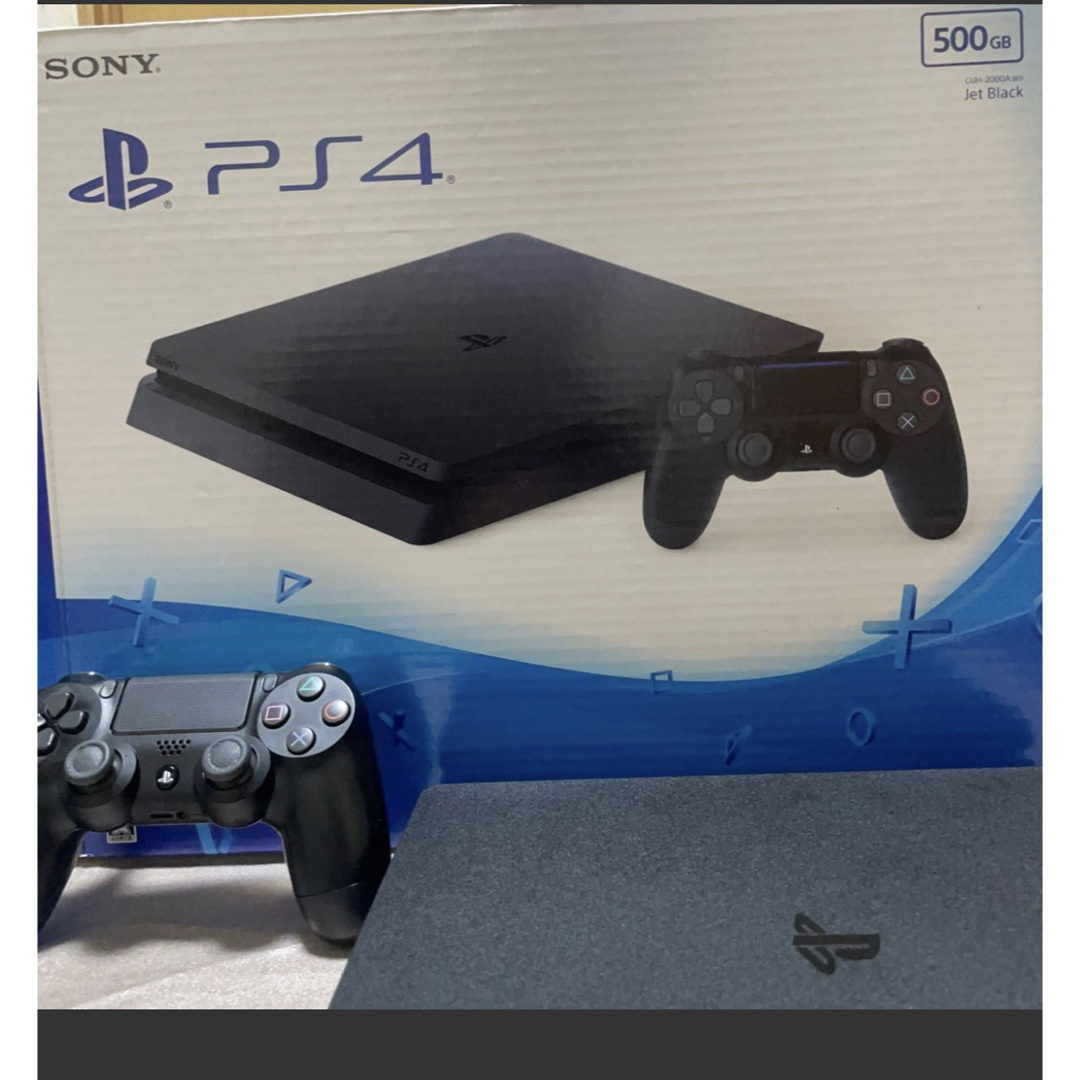 美品　PlayStation®4 ジェット・ブラック CUH-2000A