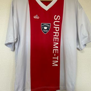 シュプリーム(Supreme)のSupreme×play sports シュプリーム　サッカーシャツ　サッカーT(Tシャツ/カットソー(半袖/袖なし))