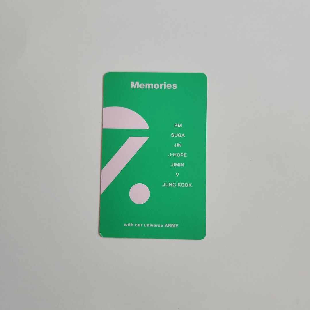 BTS MEMORIES 2020メモリーズ Blu-ray トレカ ジョングクの通販 by my