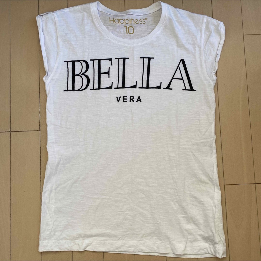 ANGLOBAL SHOP(アングローバルショップ)のhappiness10 ハピネステン　BELLA VERA Tシャツ レディースのトップス(Tシャツ(半袖/袖なし))の商品写真