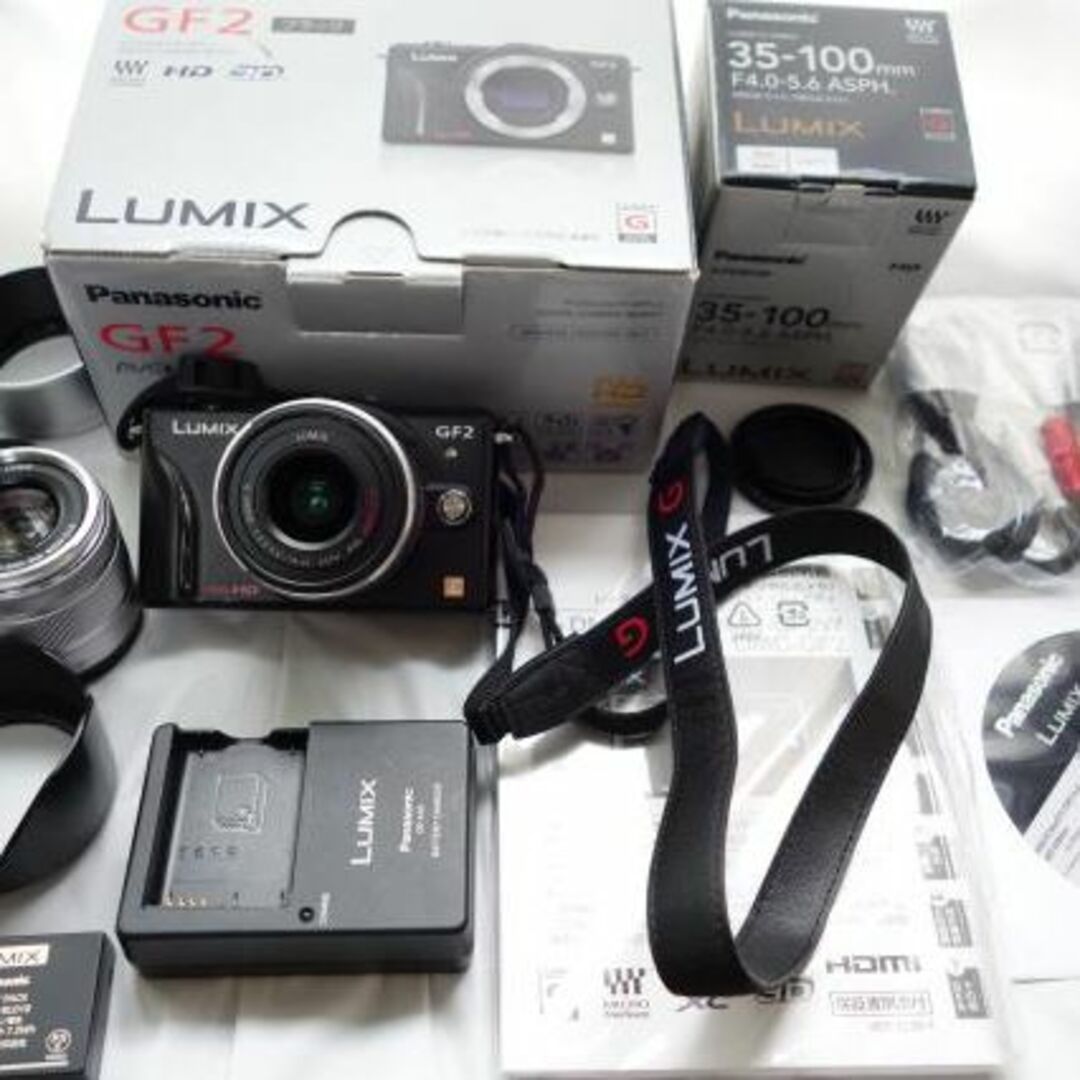 Panasonic - Panasonic LUMIX DMC-GF2 ダブルレンズキット