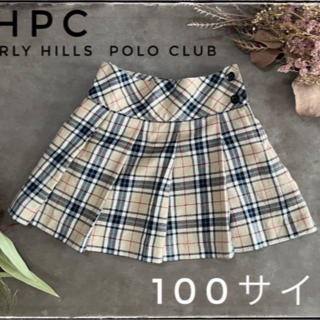 ビバリーヒルズポロクラブ(BEVERLY HILLS POLO CLUB（BHPC）)のBEVERLY HILLS POLO CLUB スカート　100㎝(スカート)