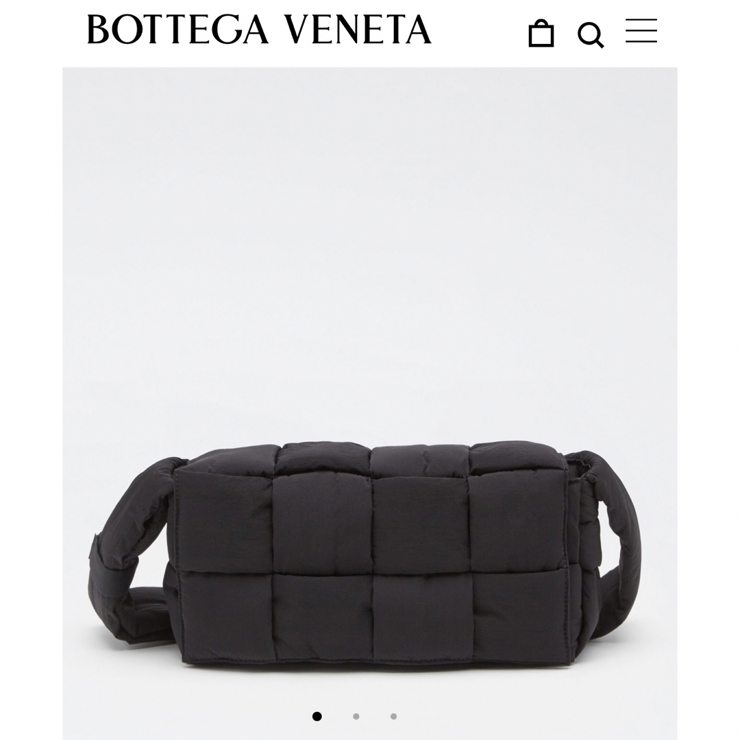 BOTTEGA VENETA ナイロンカセットショルダーバッグ