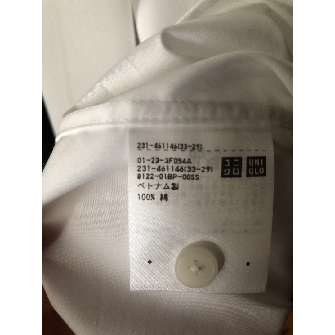 UNIQLO(ユニクロ)のUNIQLO コットンシャツ レディースのトップス(シャツ/ブラウス(長袖/七分))の商品写真