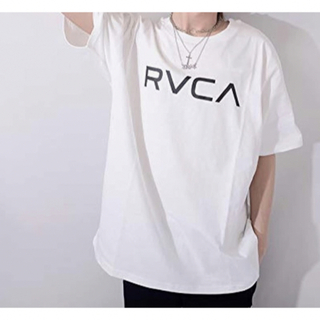 新品 RVCA レディース S バックプリント ビッグルーカ Tシャツ