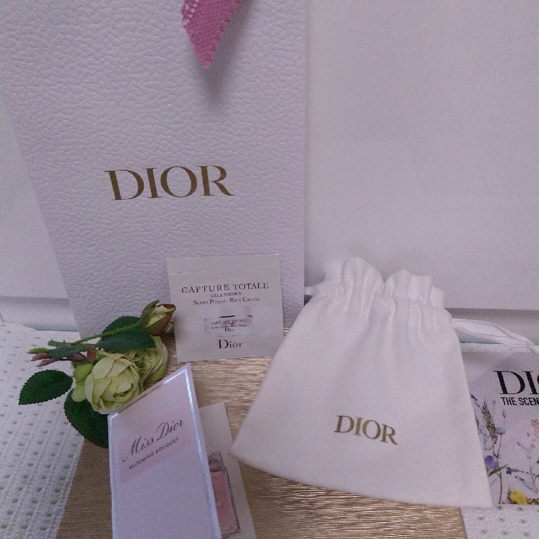 Dior - Dior ショップ袋 ノベルティー巾着袋 サンプルセットの通販 by パレットハウス?｜ディオールならラクマ