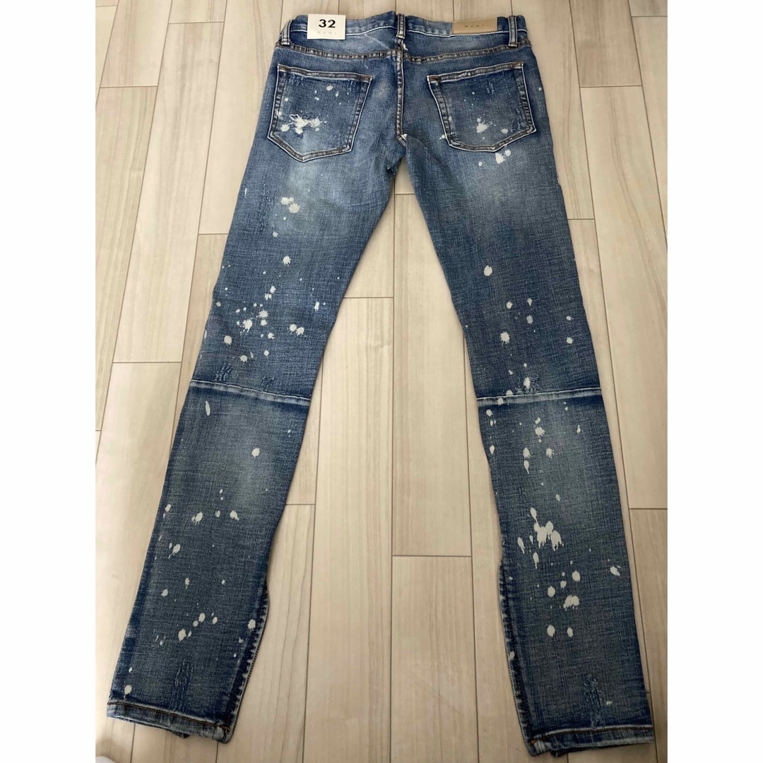 mnml(ミニマル)のmnml ミニマル M1 STRETCH DENIM SPLASH  メンズのパンツ(デニム/ジーンズ)の商品写真