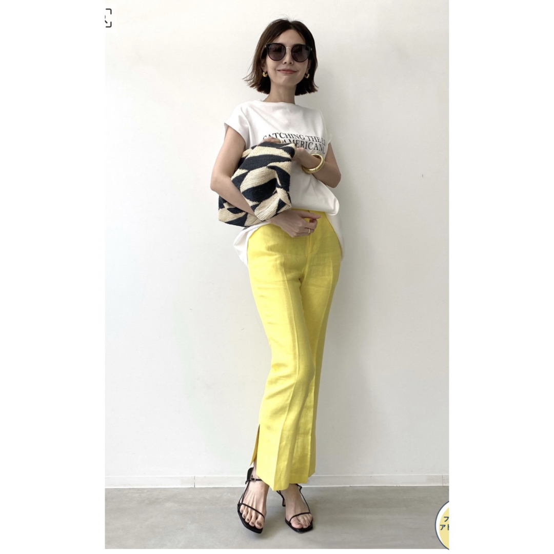 L'Appartement DEUXIEME CLASSE - 新品L'Appartement Linen Side Slit