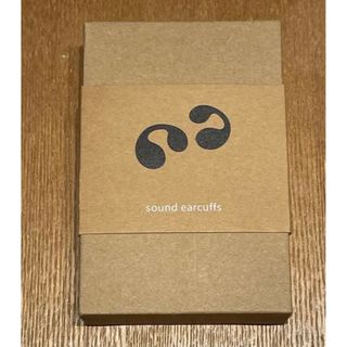 sound earcuff AM-TW01/BK 新品未使用　サウンドイヤーカフ(ヘッドフォン/イヤフォン)