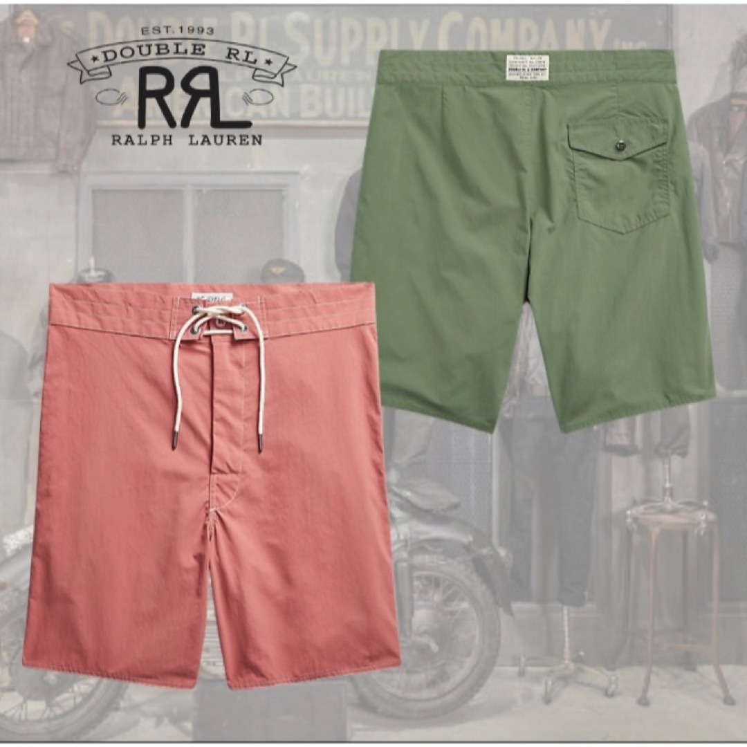 RRL(ダブルアールエル)の【新品】RRL ダブルアールエル W30 ボード ショーツ パンツ メンズのパンツ(ショートパンツ)の商品写真