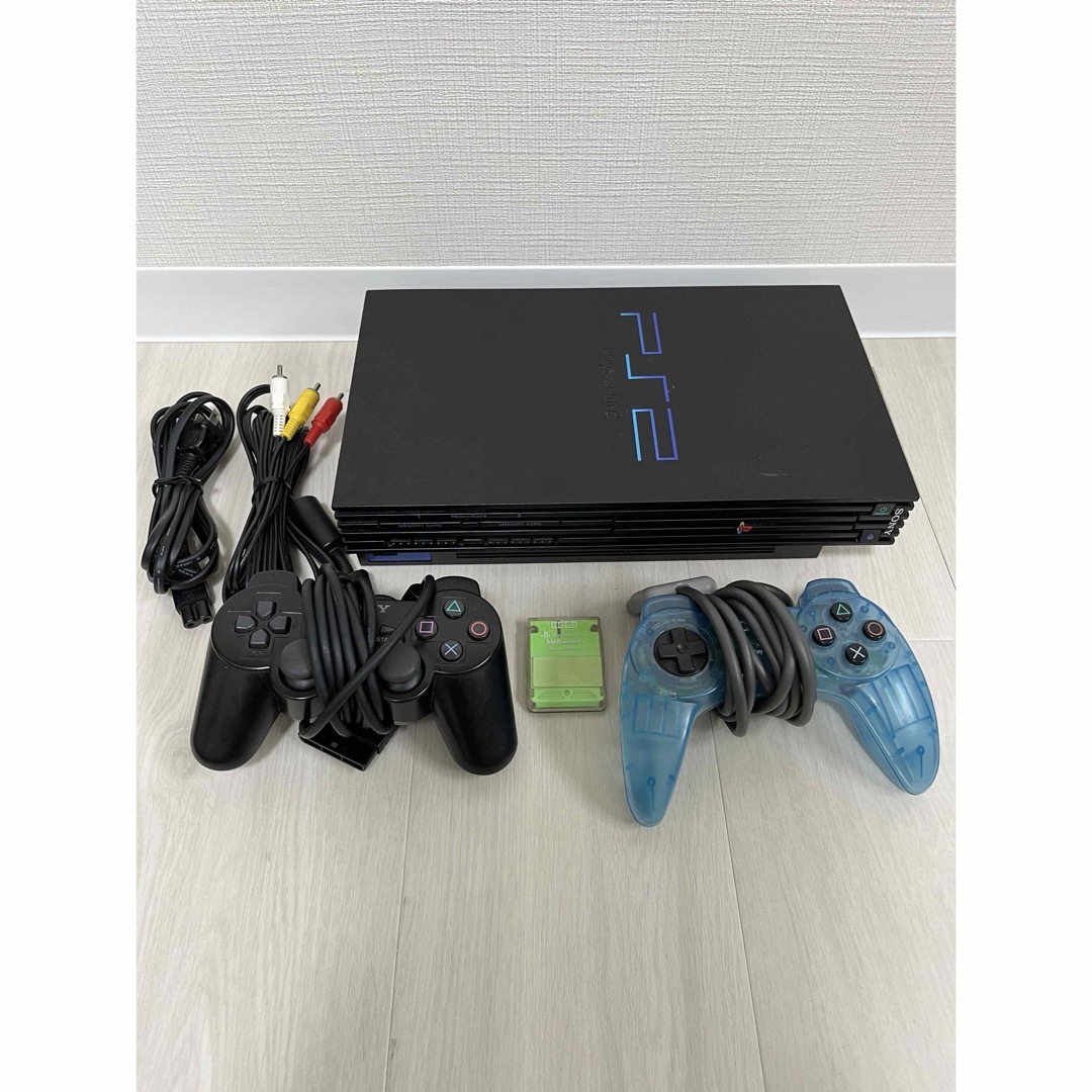 PlayStation2 本体+マルチタップ+DVDリモートコントローラーキット