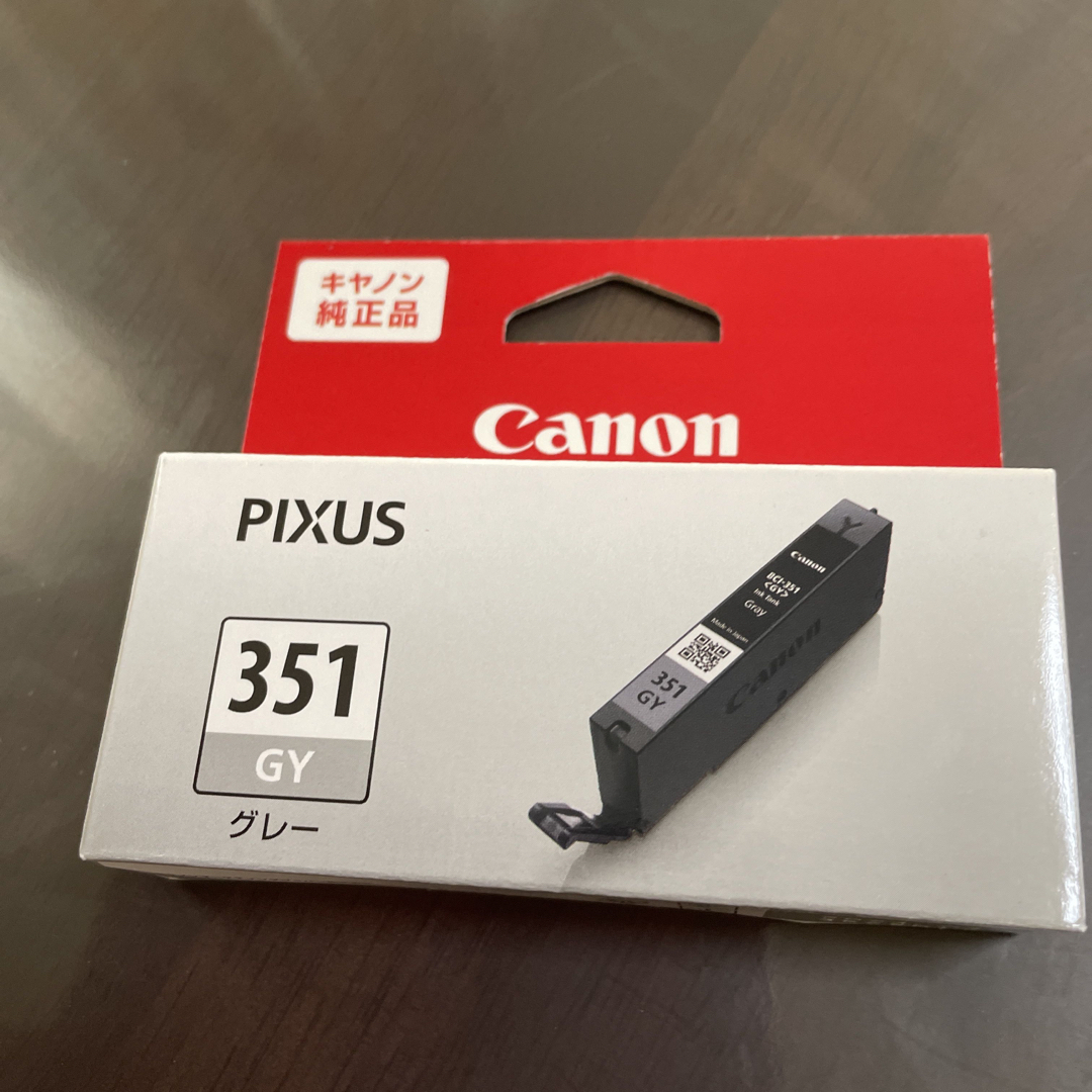 Canon 純正インク BCI-351GY インテリア/住まい/日用品のオフィス用品(その他)の商品写真