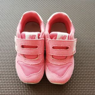 ニューバランス(New Balance)のニューバランス  キッズ スニーカー ピンク 14.5センチ(スニーカー)