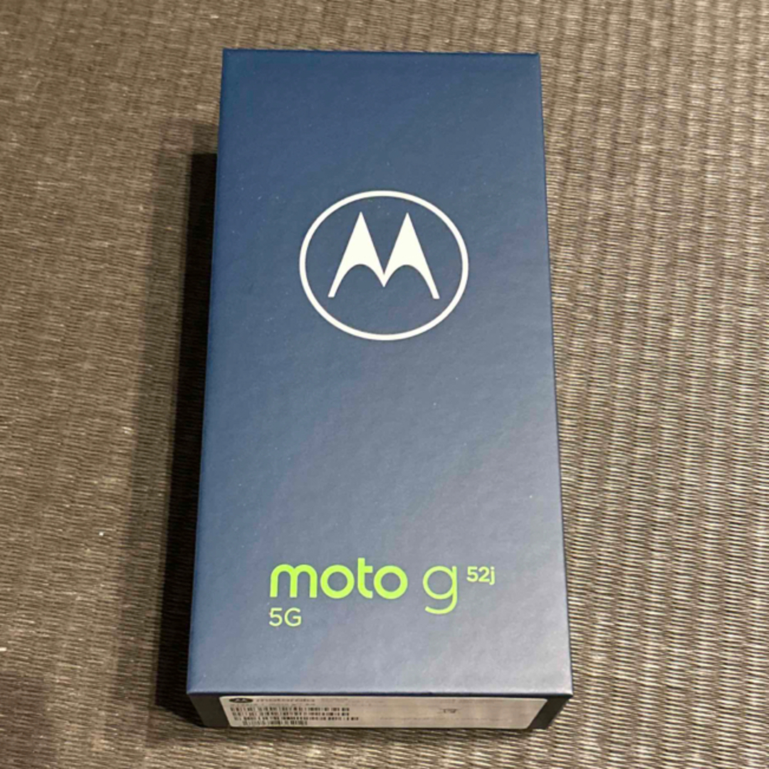 MOTOROLA スマートフォン moto g52j 5G パールホワイト PA