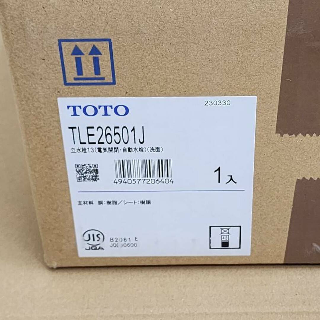 TOTO アクアオート 台付自動水栓 TLE26501J 蛇口