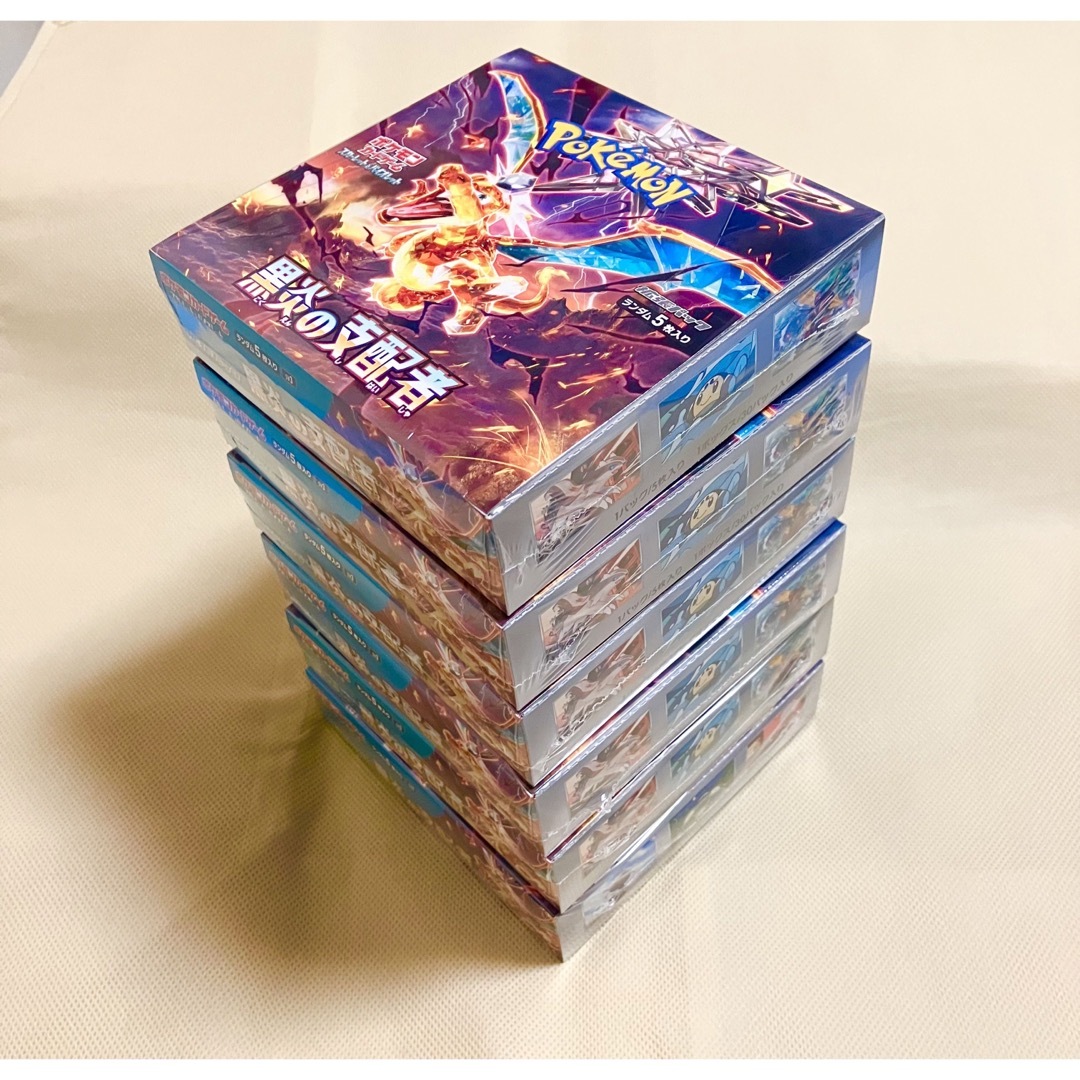 ポケモン - ポケモンカード 黒炎の支配者 6box シュリンク付き