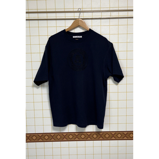 Acne Studios Tシャツ ネイビー(Tシャツ/カットソー(半袖/袖なし))