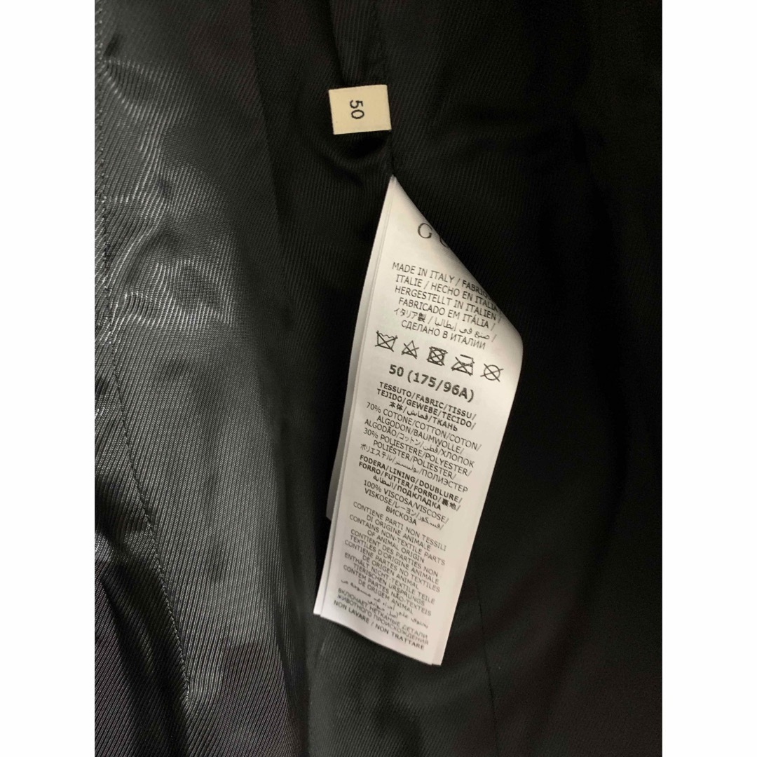 GUCCI - 超希少 グッチ バレンシアガ コラボ ジャケット 黒 50 GUCCI - 超希少 グッチ バレンシアガ コラボ ジャケット 黒 50