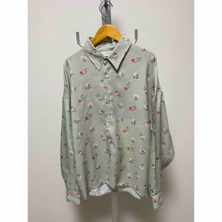 ジエダ(Jieda)の新品　JIEDA FLOWER OVERSIZED SHIRT  SIZE2(シャツ)