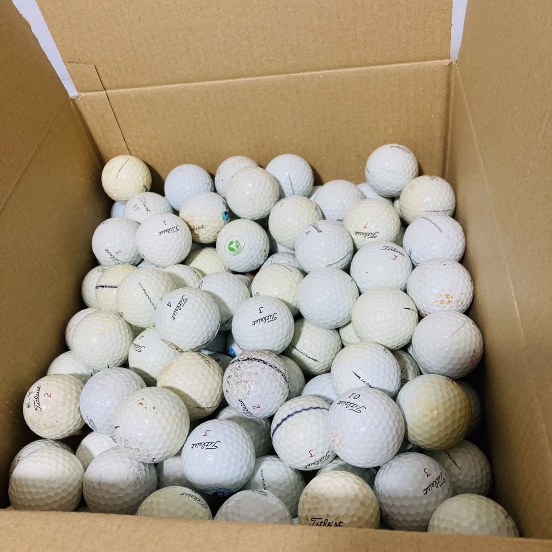 Titleist - 【訳有特価】タイトリスト プロV1・V1Xロストボール 100球
