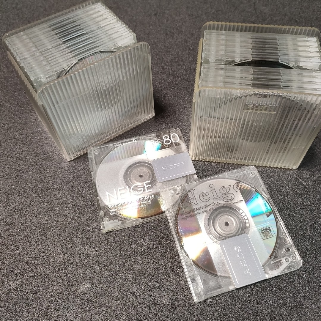 SONY(ソニー)の中古MD   ブランクディスク５３枚 エンタメ/ホビーのCD(その他)の商品写真