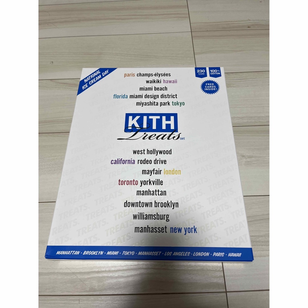 Kith Treats Tokyo Café Tee White L