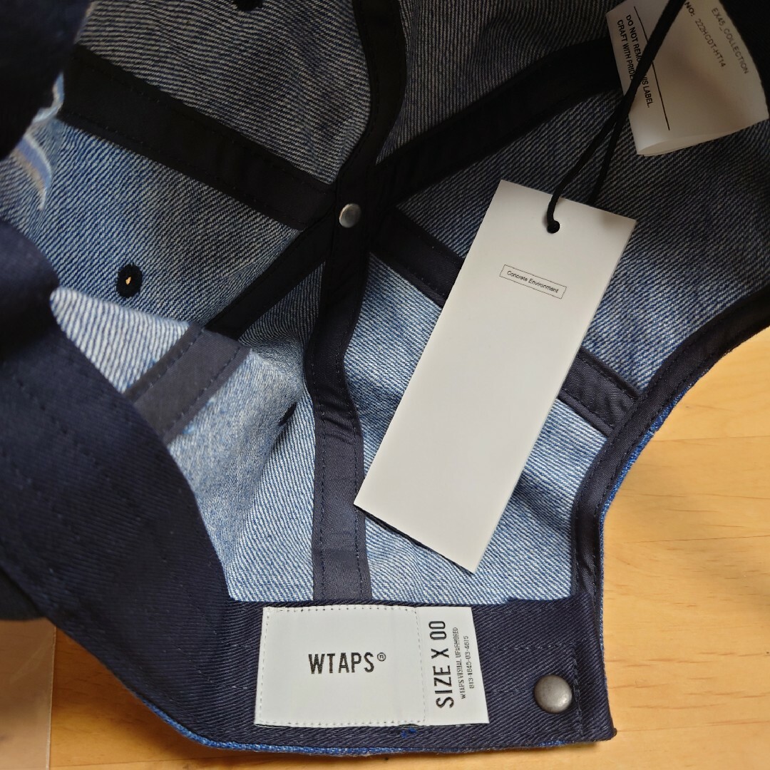 WTAPS T-6H 03 CAP COTTON. DENIM. LEAGUE