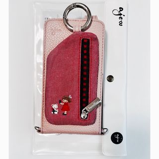 ファミリア(familiar)の完売品！！ファミリアとajewコラボ　マルチケースS 週末価格(スマホケース)