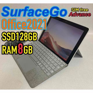 マイクロソフト(Microsoft)のSurface Go LTE Advance 8GB 最上位model(タブレット)