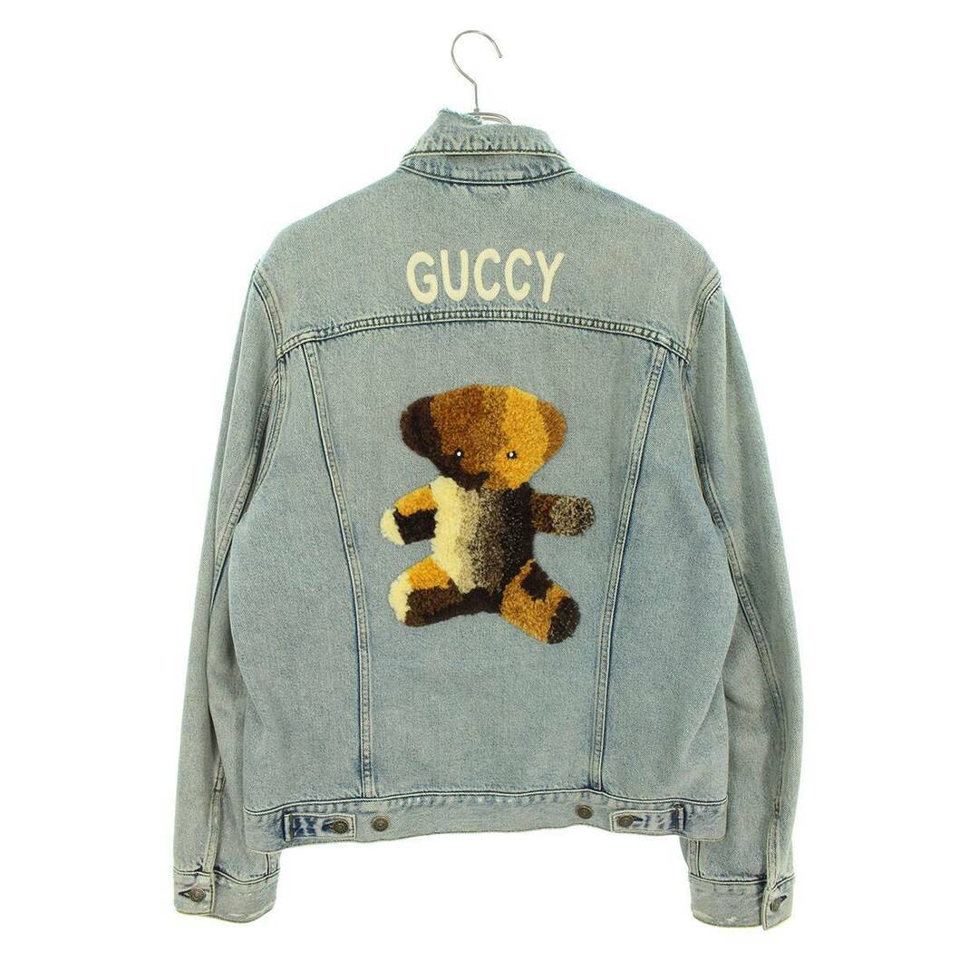 Gucci - グッチ 488405 XR868 GUCCYベアワッペントラッカーデニム