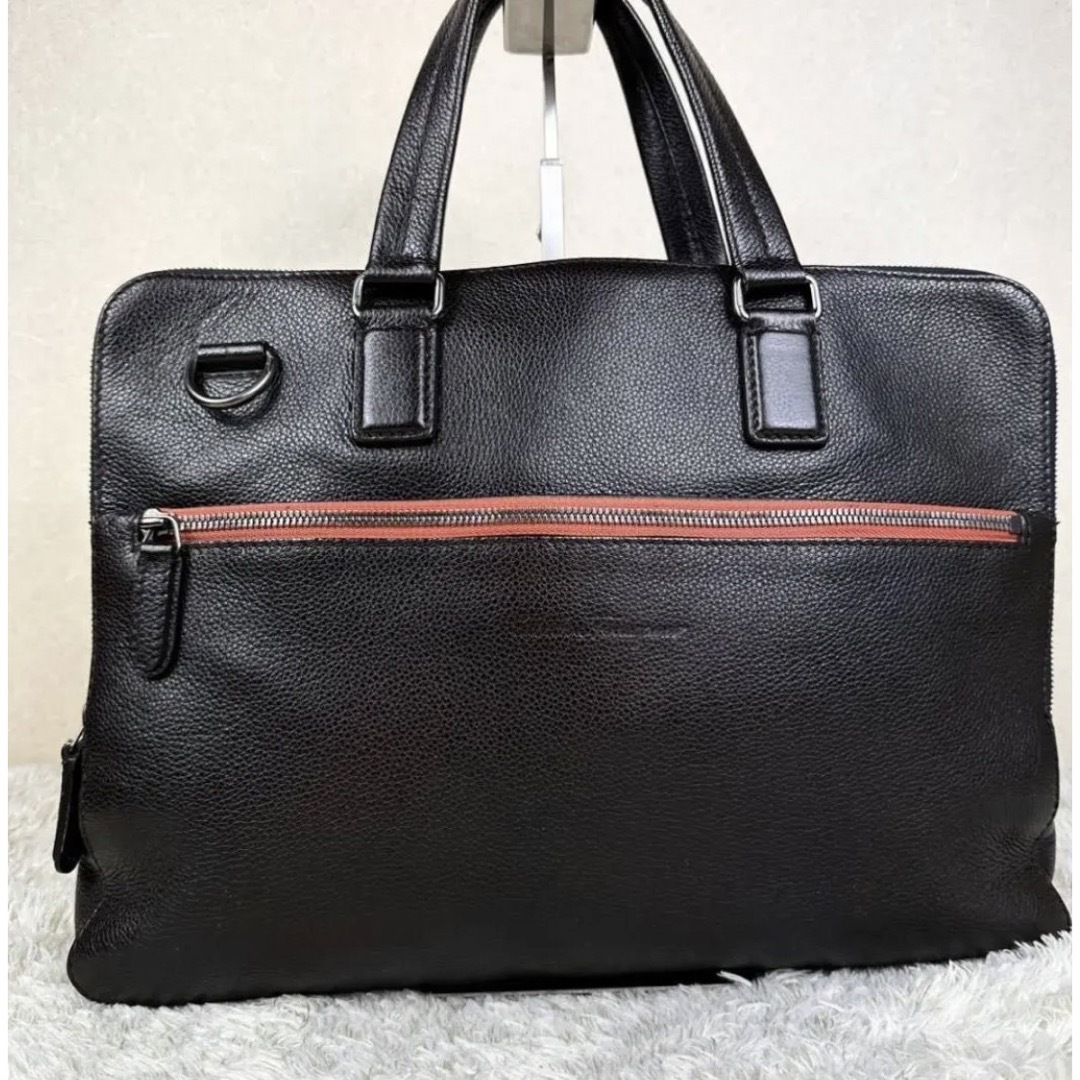 美品✨ サルヴァトーレ フェラガモ ビジネスバッグ ブラウン系 A4可