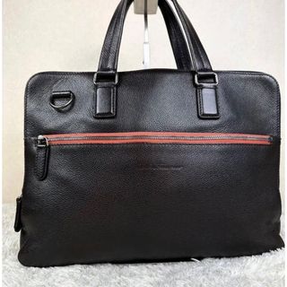 サルヴァトーレフェラガモ(Salvatore Ferragamo)のサルヴァトーレ フェラガモ ビジネスバッグ ブラウン系 A4可 レザー(ビジネスバッグ)