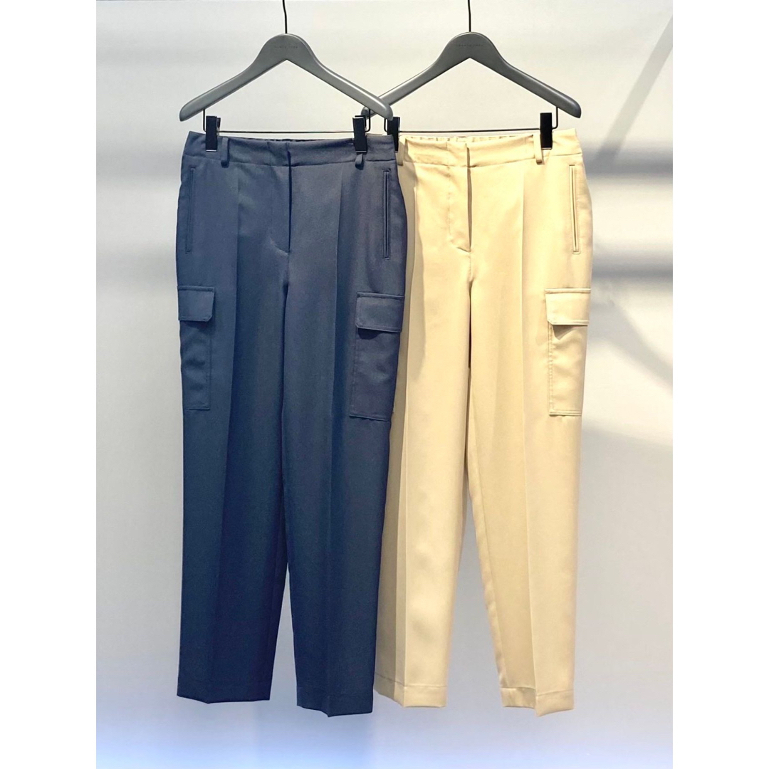 Theory luxe - theory luxe 綺麗めカーゴパンツ ワークパンツ 紺 38の Theory luxe - theory luxe 綺麗めカーゴパンツ ワークパンツ 紺 38の