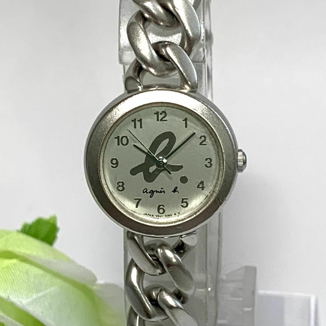 agnes b.(アニエスベー)の417 agnes b アニエスベー レディース 腕時計 クオーツ式 電池交換済 レディースのファッション小物(腕時計)の商品写真