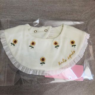 ケイトスペードニューヨーク(kate spade new york)のケイトスペード　女の子スタイ　新品(ベビースタイ/よだれかけ)