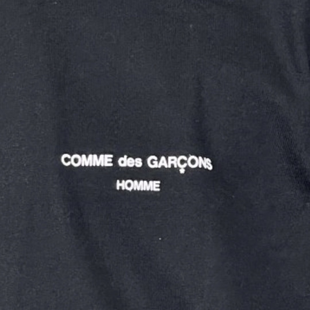 COMME des GARCONS HOMME(コムデギャルソンオム)のCOMME des GARCONS HOMME 23ss ロゴTシャツ 黒 L メンズのトップス(Tシャツ/カットソー(半袖/袖なし))の商品写真