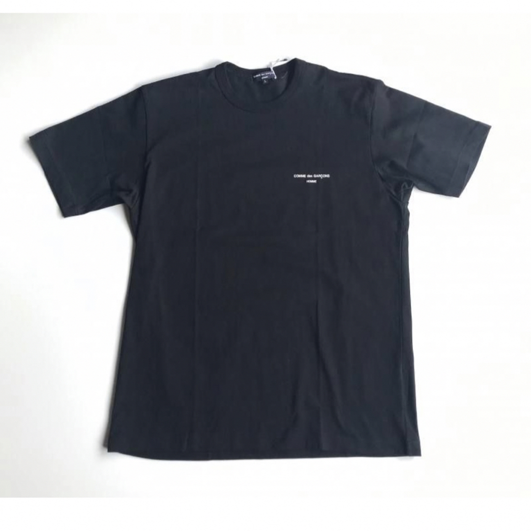 COMME des GARCONS HOMME(コムデギャルソンオム)のCOMME des GARCONS HOMME 23ss ロゴTシャツ 黒 L メンズのトップス(Tシャツ/カットソー(半袖/袖なし))の商品写真