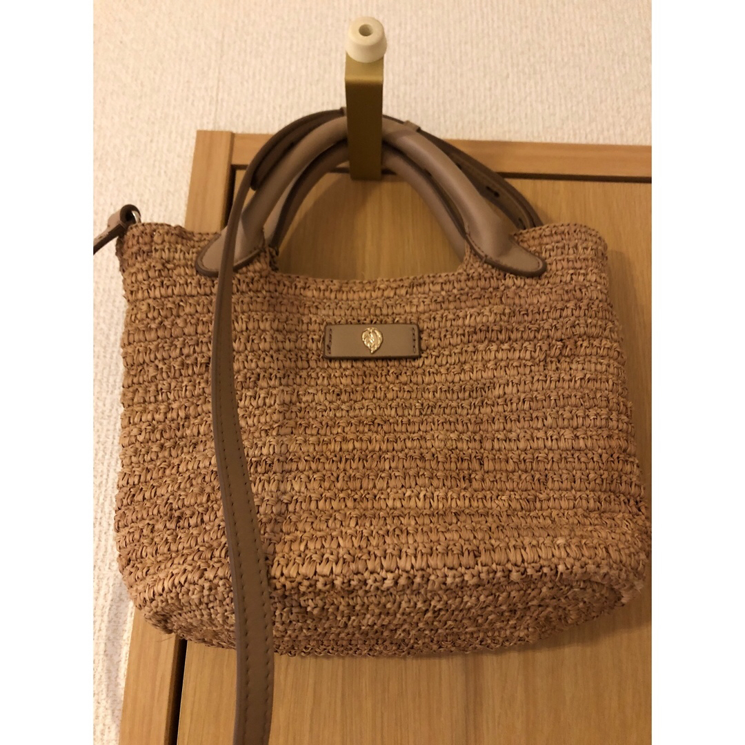 ヘレンカミンスキー カッシアミニ カッシア ラフィアバック カゴバック