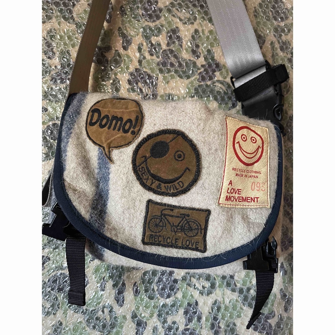 ALM ミリタリーブランケット　messenger bag custom