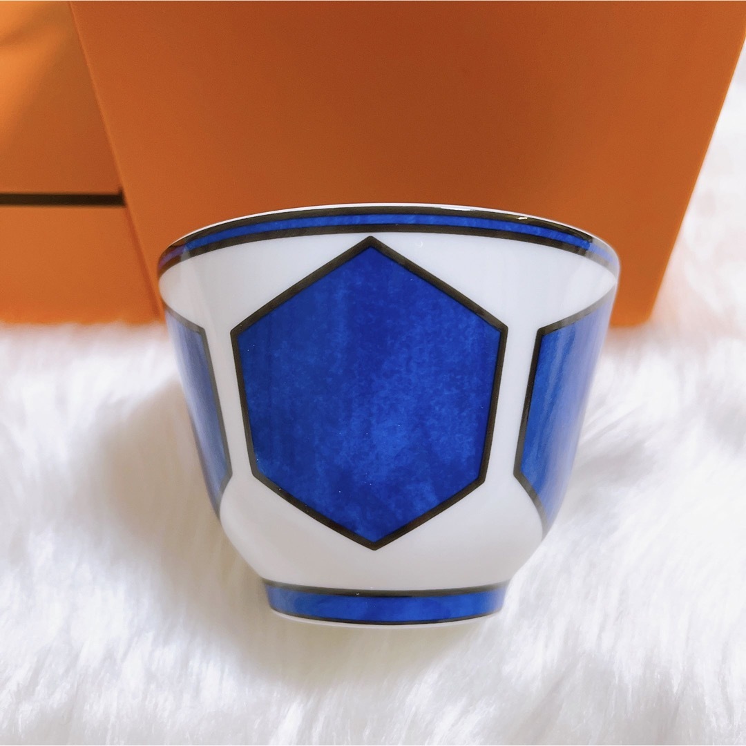 希少✨HERMES ブルーダイユール ラージボウル No.1 新品②-