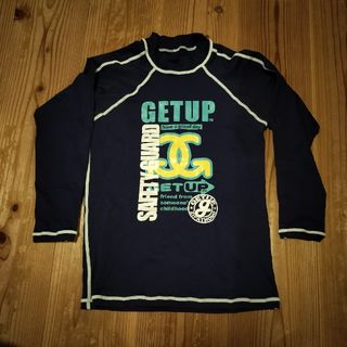 GET UP ゲットアップ　長袖　ラッシュガード　水着　140(水着)