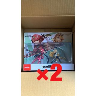 ニンテンドースイッチ(Nintendo Switch)の【新品未開封品】amiibo ダブルセット ホムラ/ヒカリ 2セット(ゲームキャラクター)