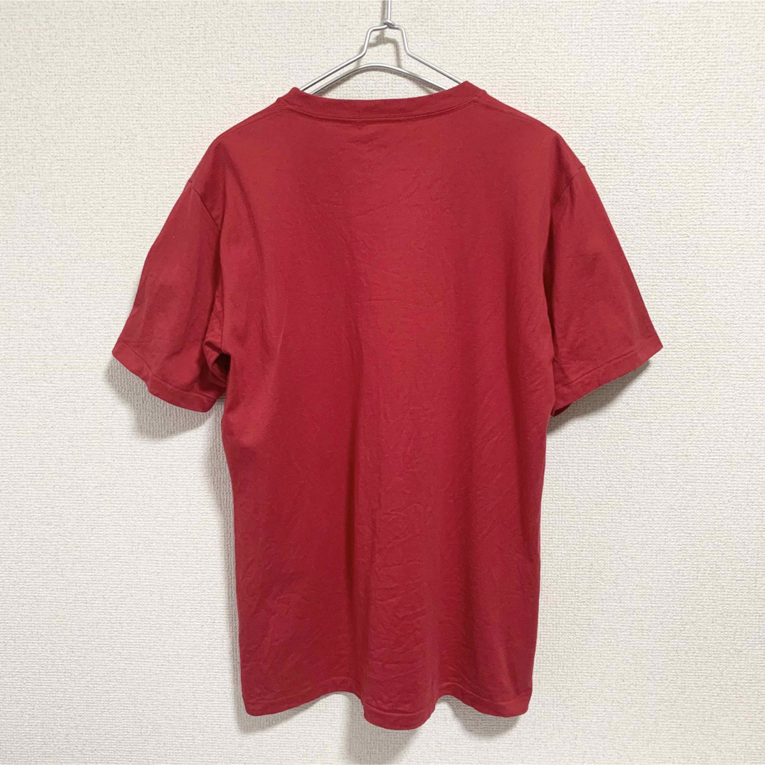 Ralph Lauren(ラルフローレン)のポロバイラルフローレン Tシャツ 赤 ナイガイ 90s ポケT ワンポイントロゴ メンズのトップス(シャツ)の商品写真