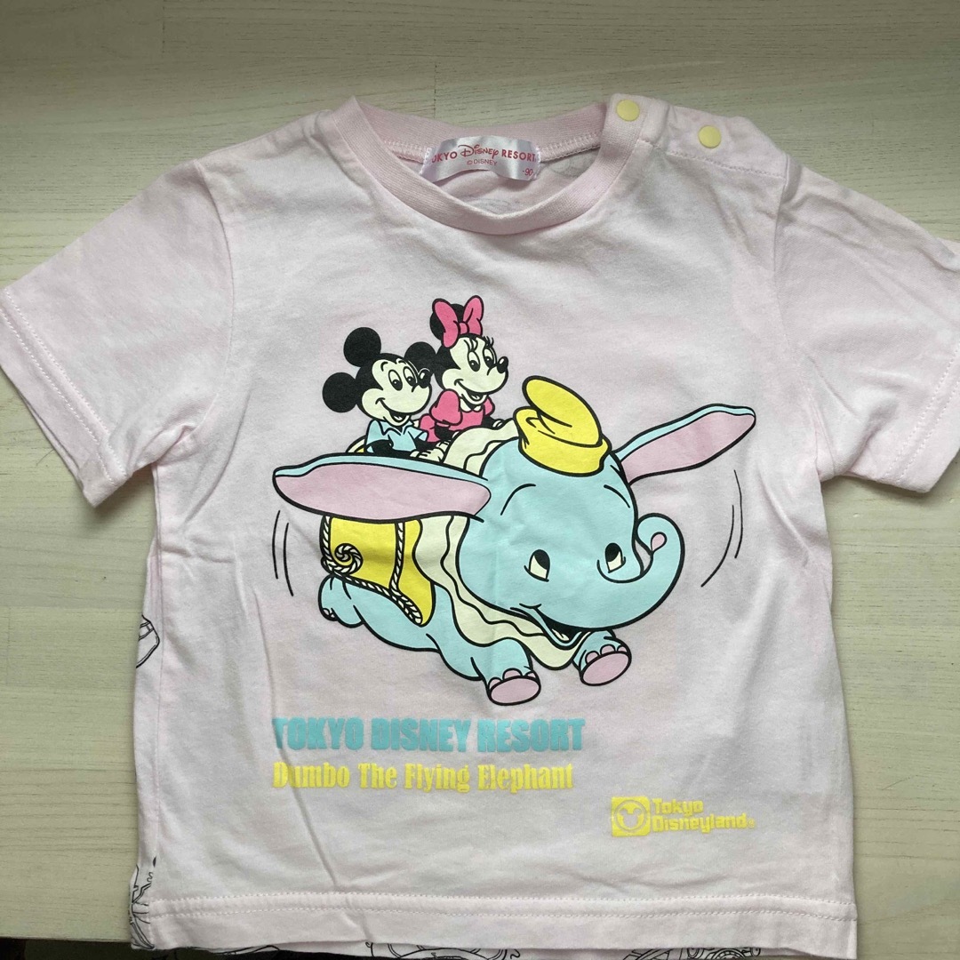 ゆゆゆ様専用　ディズニーリゾート　アトラクションTシャツ　90cm | フリマアプリ ラクマ